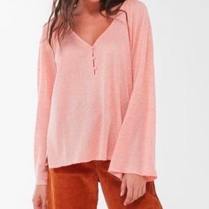 Pink urban outfitters blouse